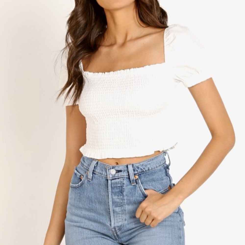 Astr the label Hudson smocked top